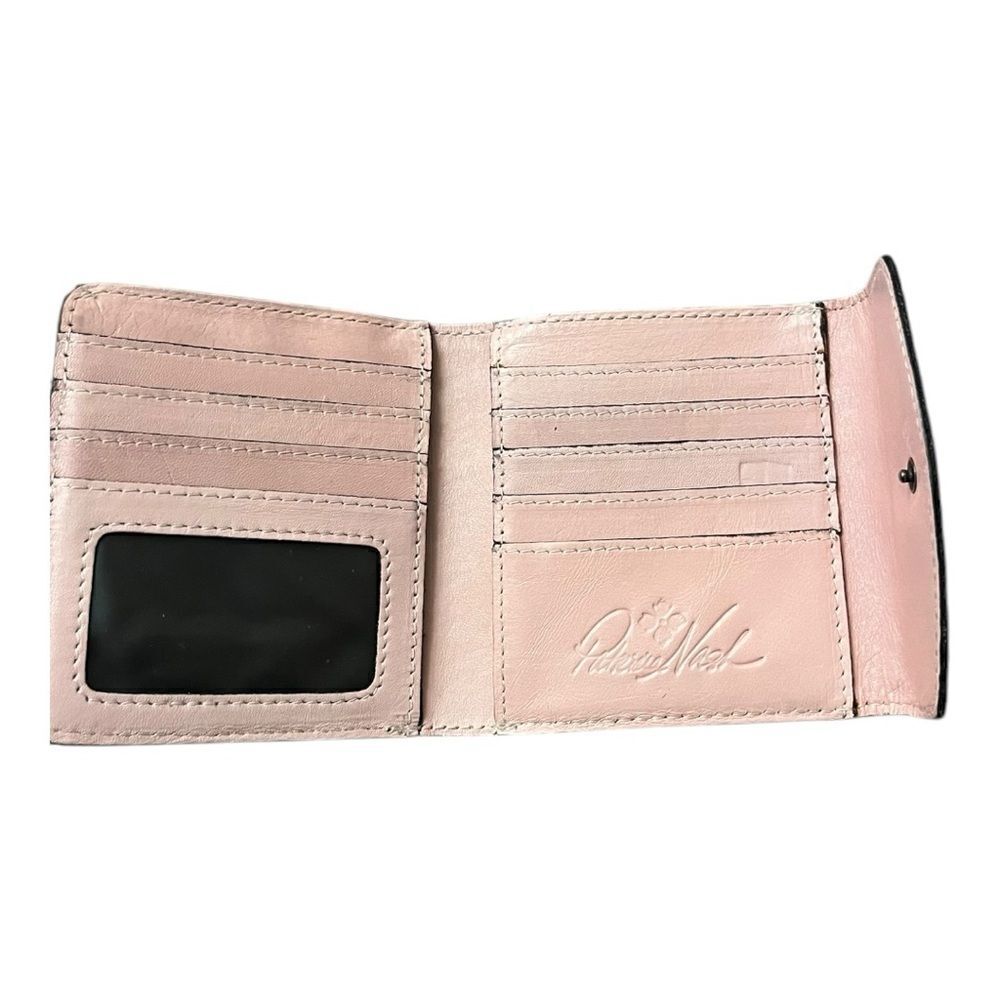 Pink Leather Women's Wallet - Picture 3 of 10